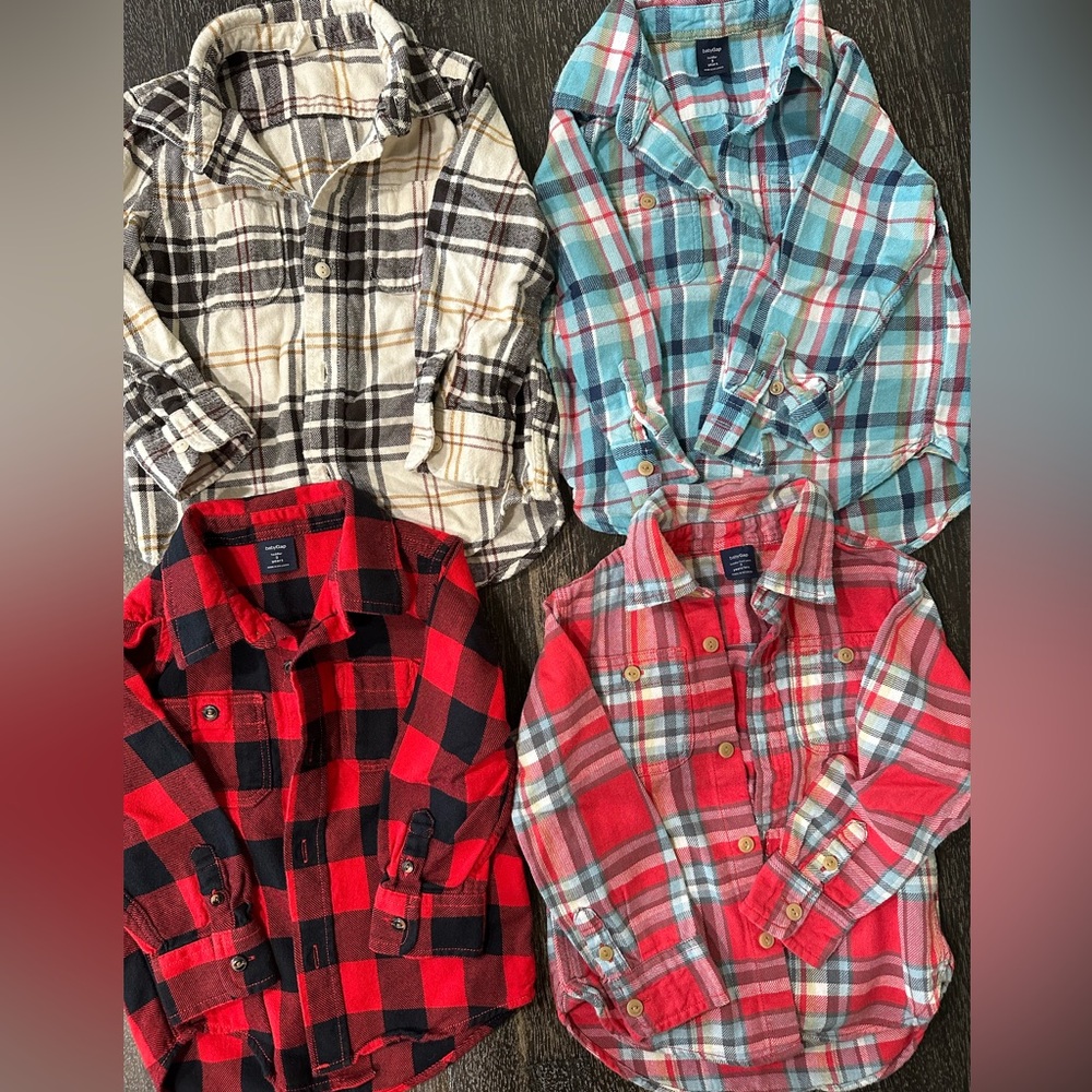 Baby GAP Flannel Shirts
